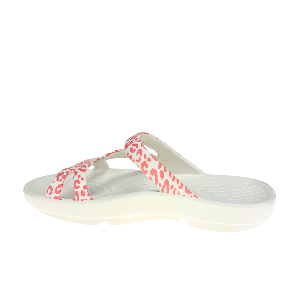 Sovella Active Comfort Sandals Women's Slide Pink/Leopard