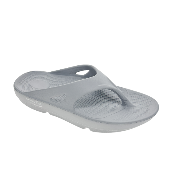 Sovella Active Comfort Sandals Women's Thong Light Grey